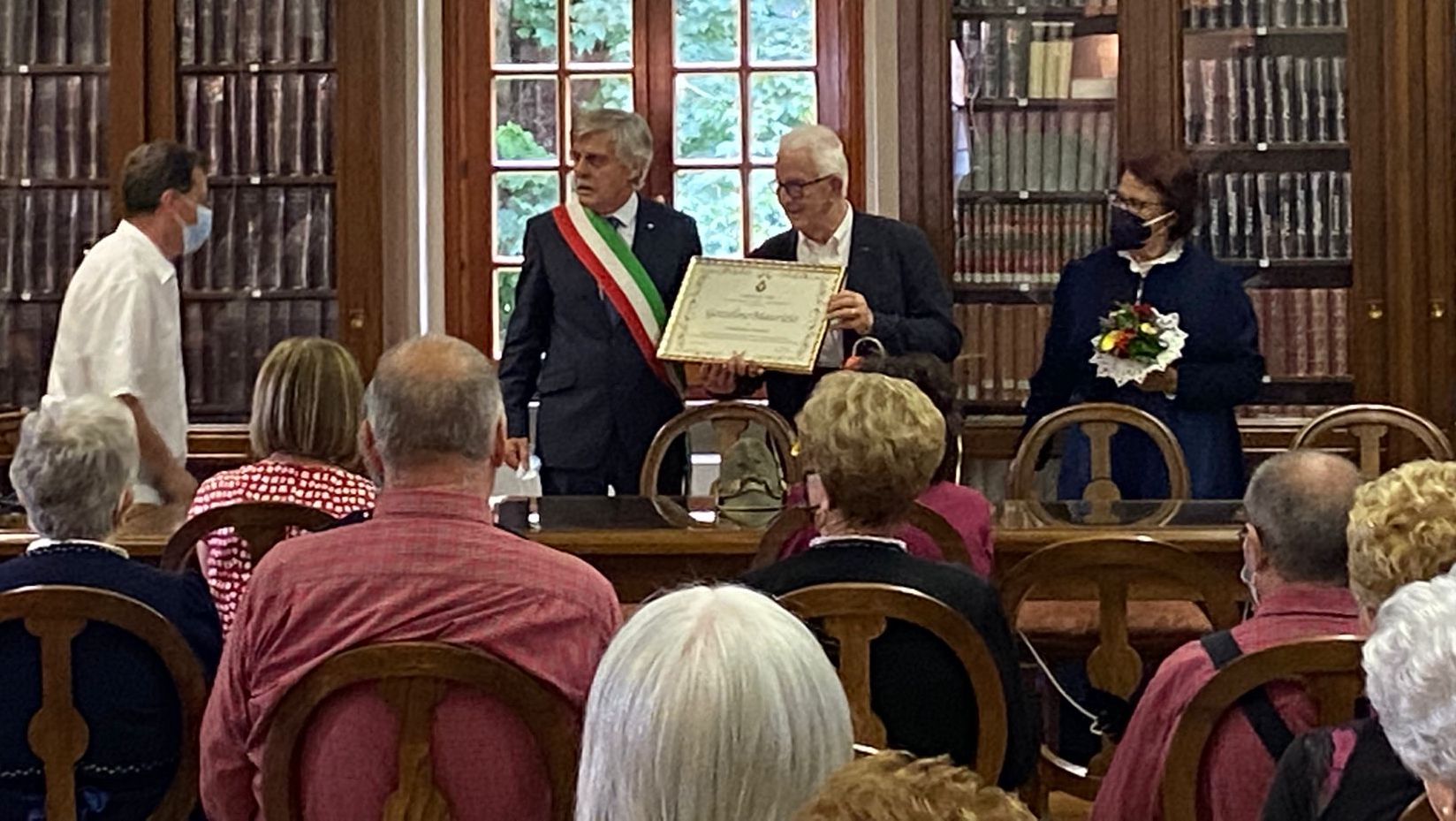 Cerimonia di consegna della cittadinanza onoraria